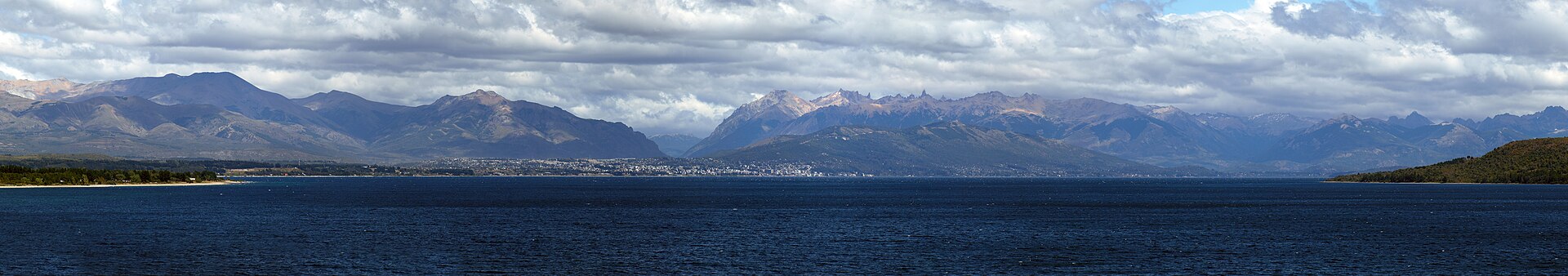 Nahuel Huapi lake and mountains near Bariloche