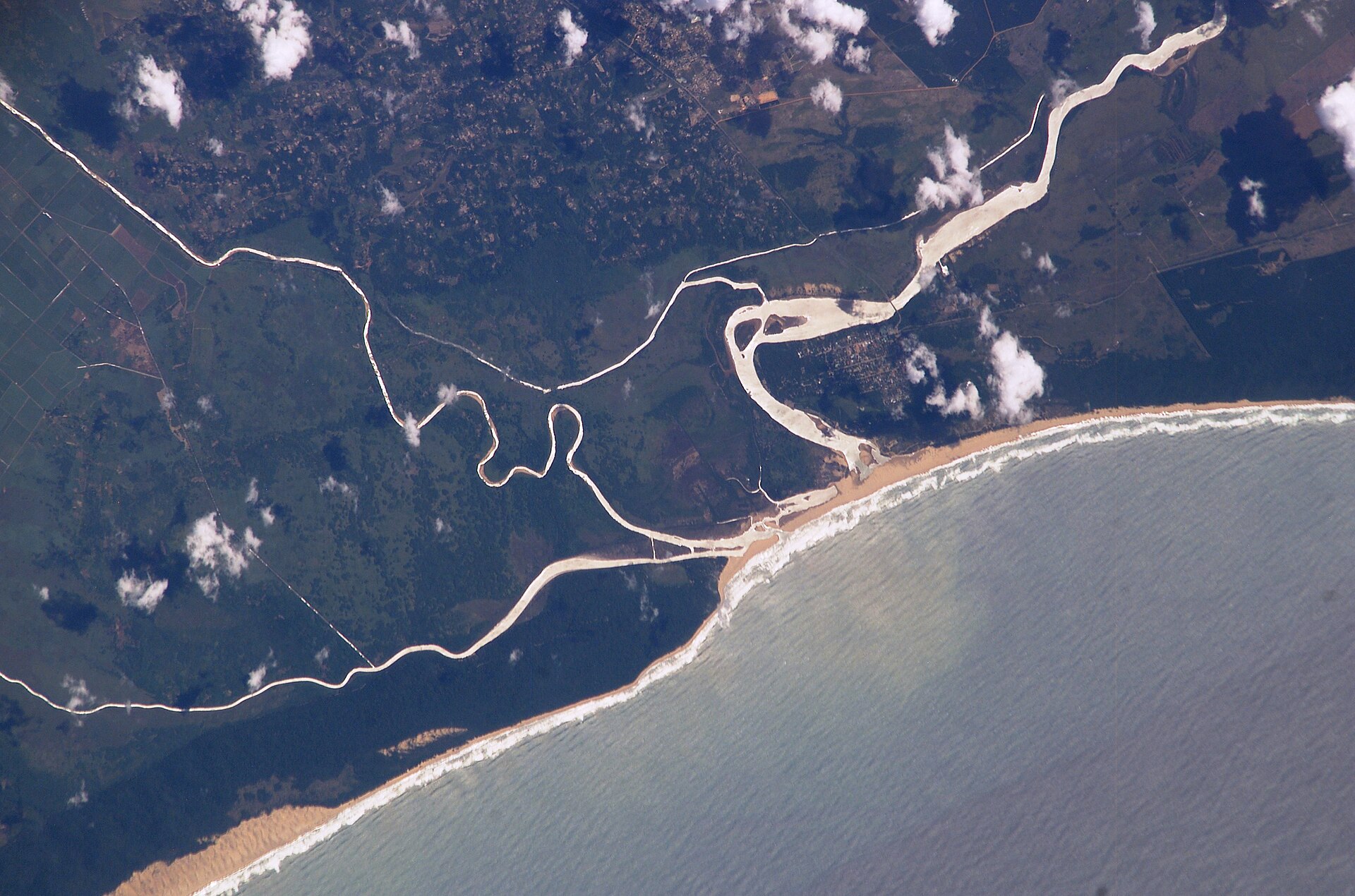 Wetland landscape near iSimangaliso in KwaZulu-Natal