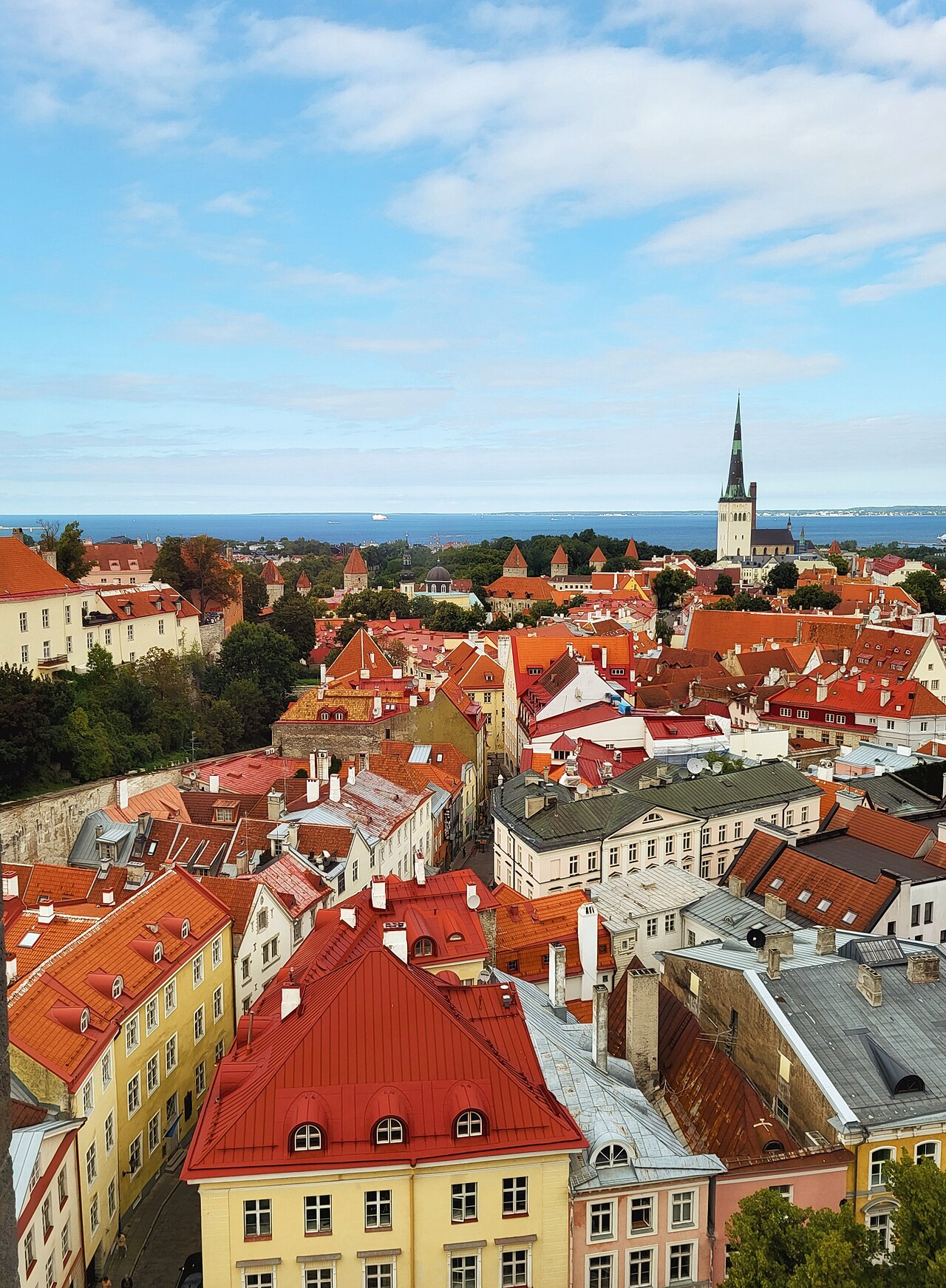 Tallinn Old Town in Estonia