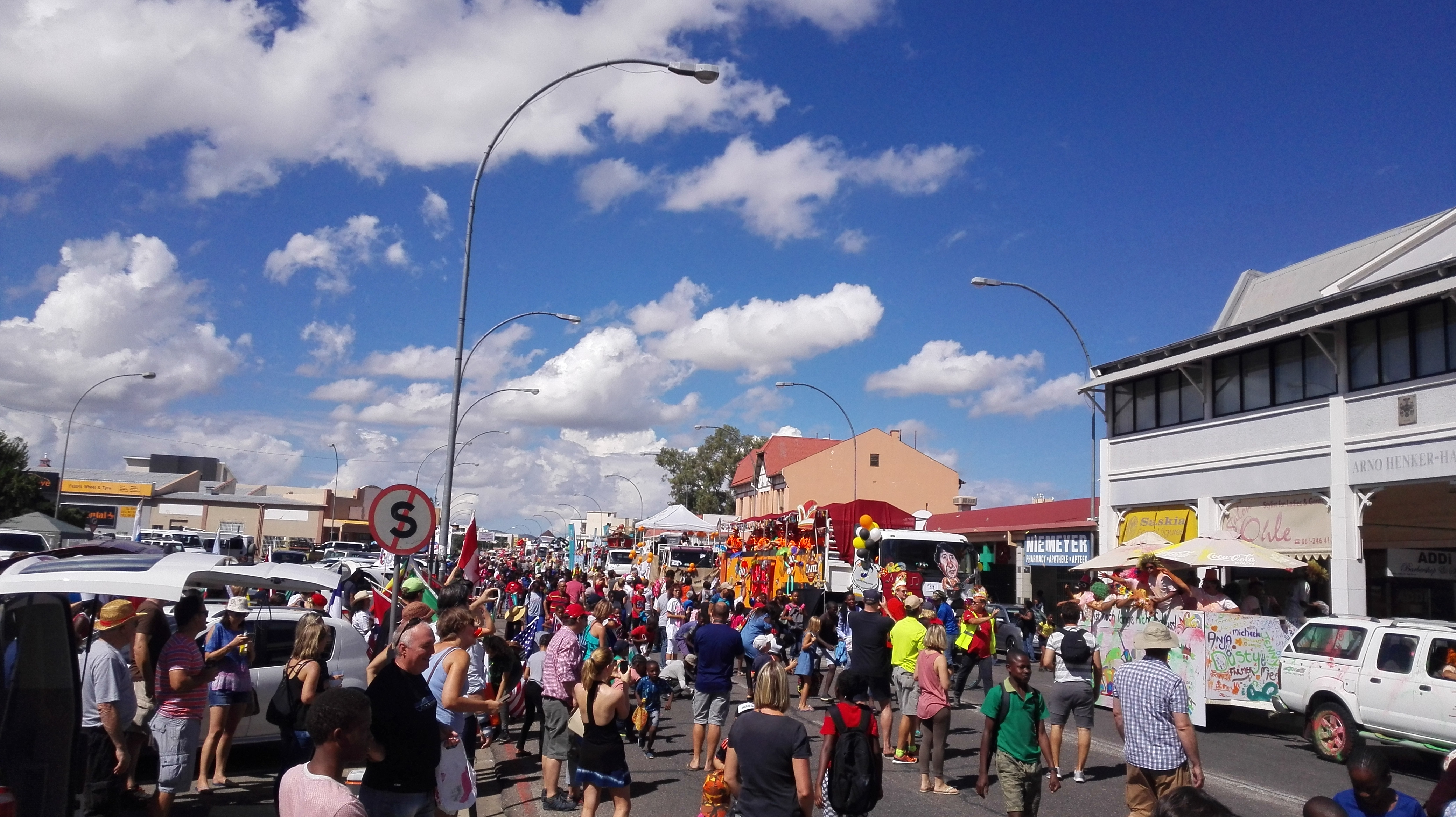 Windhoek Karneval celebration in Namibia